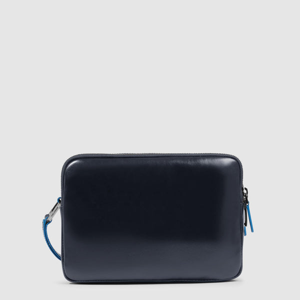 Men's clutch with fingerprint security lock