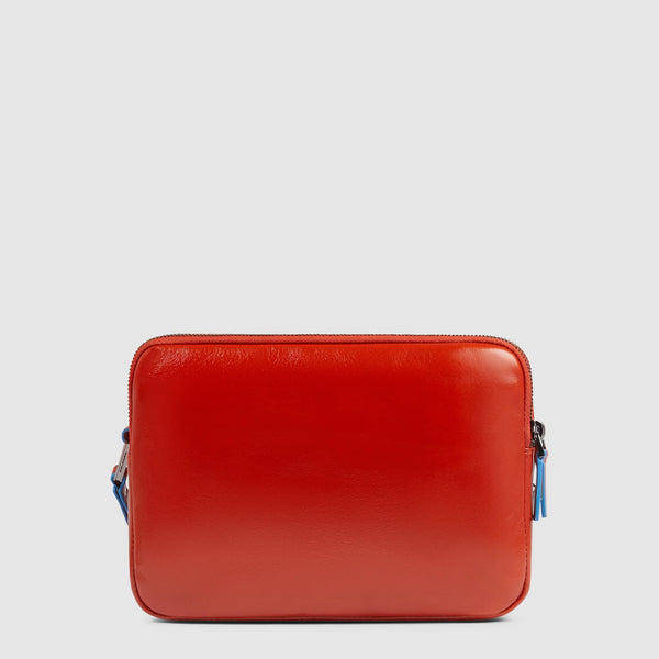 Men's clutch with fingerprint security lock