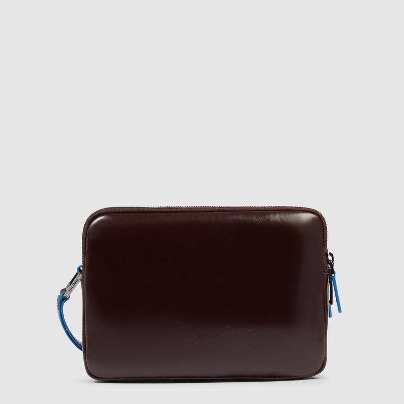 Men's clutch with fingerprint security lock