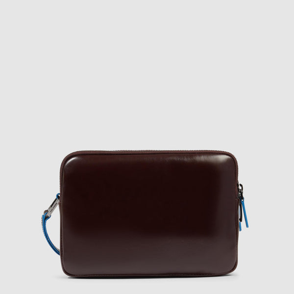 Men's clutch with fingerprint security lock