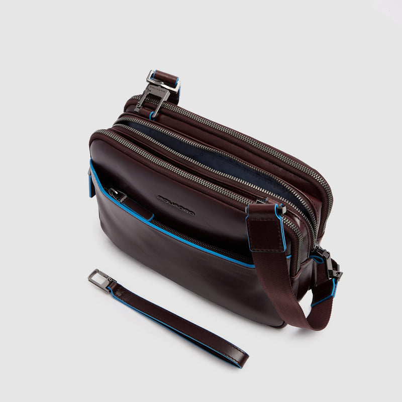 Pochette uomo con chiusura a impronta digitale