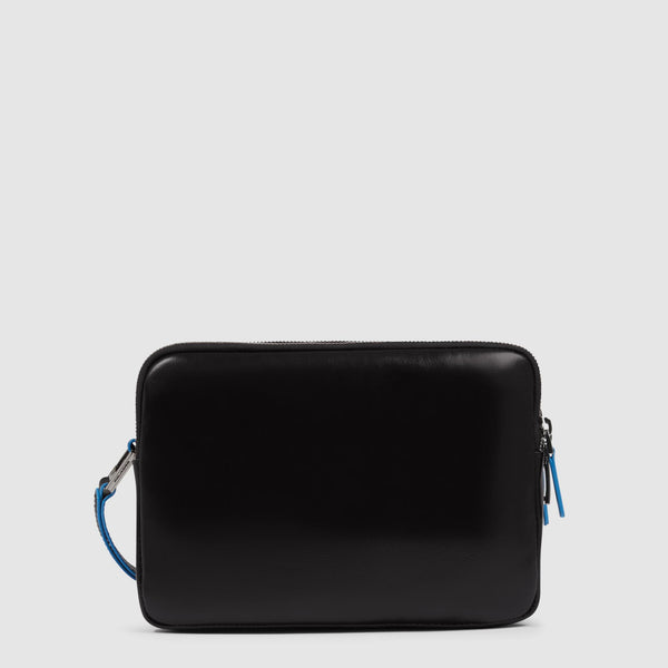 Men's clutch with fingerprint security lock