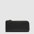 Men's Leather Pouch with Glasses Compartment