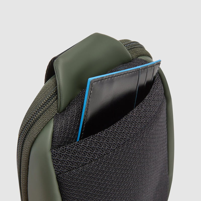 Porta smartphone tessuto gommato