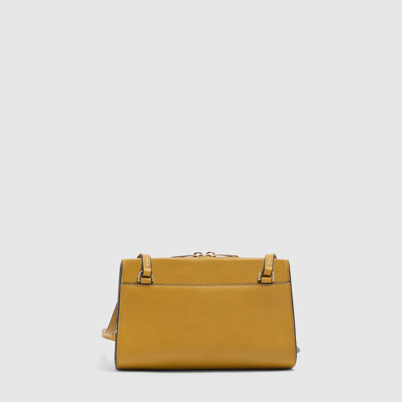 Women's Leather Crossbody Clutch with Phone Pocket