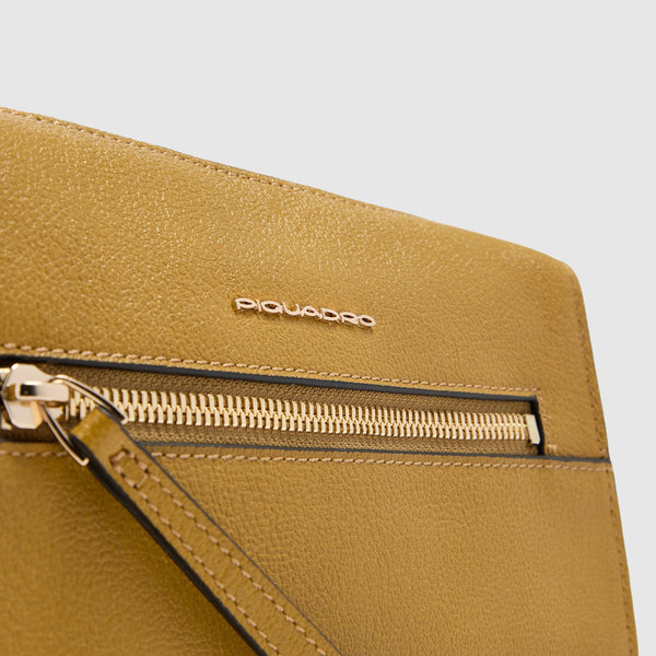 Women's Leather Crossbody Clutch with Phone Pocket - 5