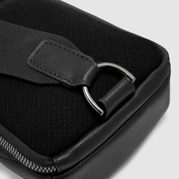 Leather Neck Phone Pouch with Bluetooth® Tracker Slot - 4