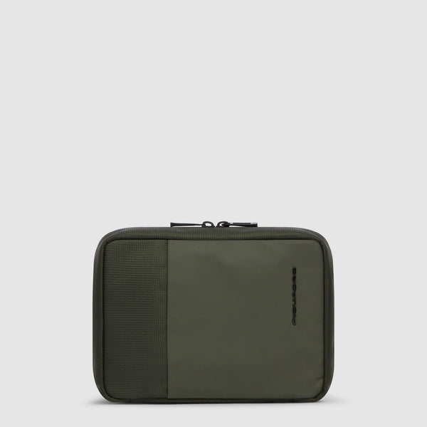 Modular Water-Resistant Toiletry Bag in Recycled Fabric - 1