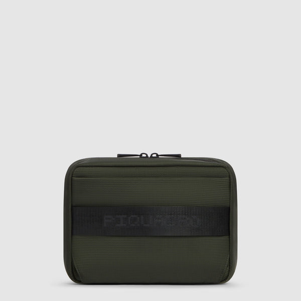 Modular Water-Resistant Toiletry Bag in Recycled Fabric - 3