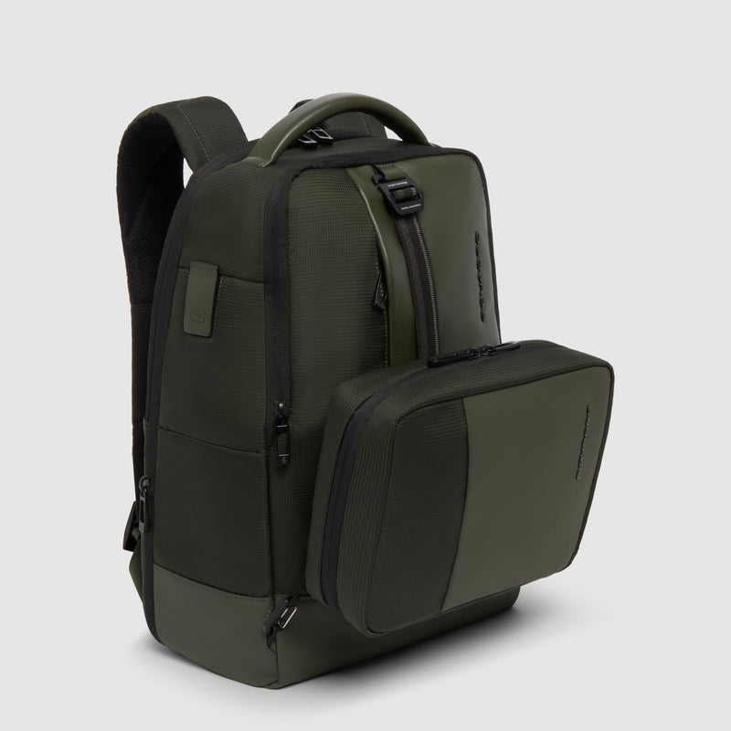 Modular Water-Resistant Toiletry Bag in Recycled Fabric