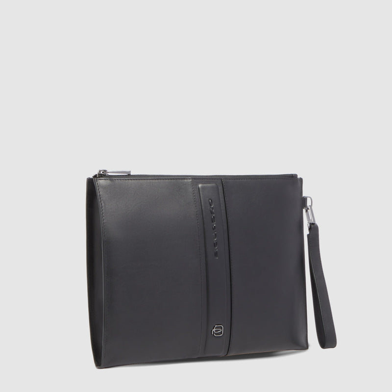 Men's Leather Clutch for 11" iPad® with Wrist Strap