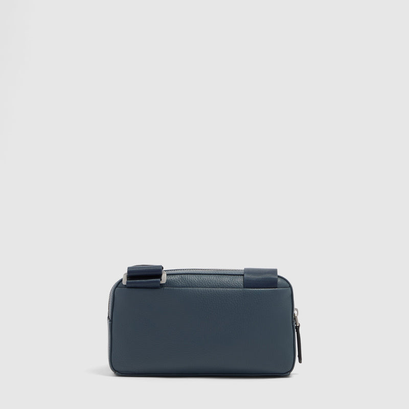 Pochette uomo in pelle con tracolla