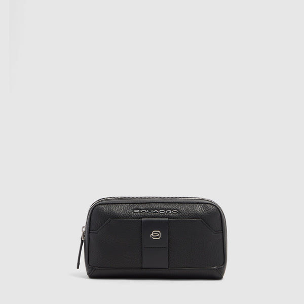 Pochette uomo in pelle con tracolla - 1