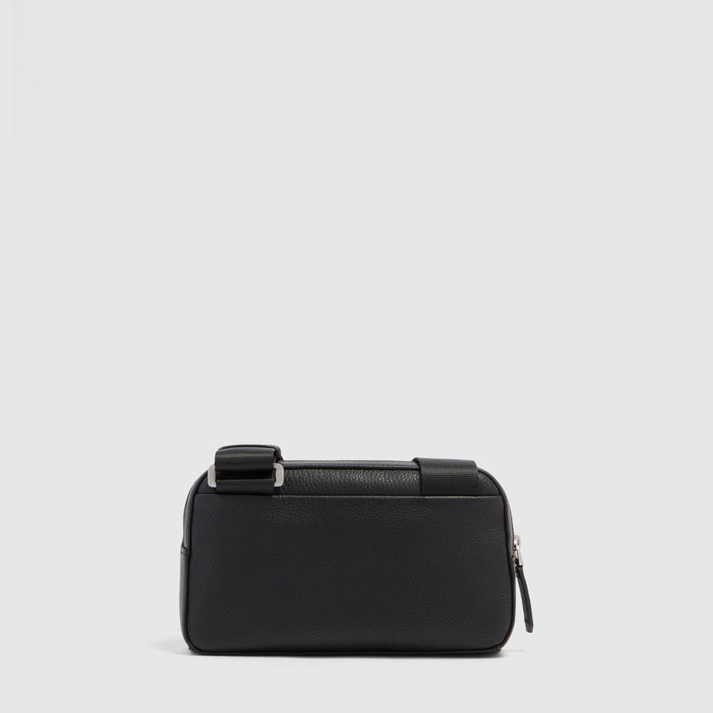 Pochette uomo in pelle con tracolla