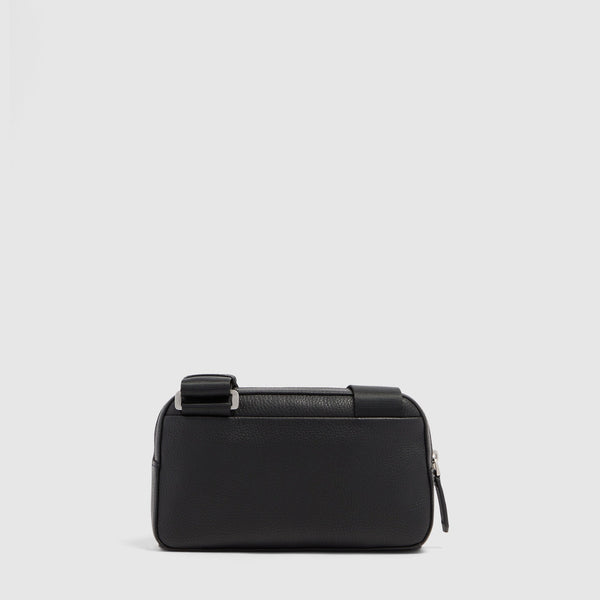 Pochette uomo in pelle con tracolla - 3
