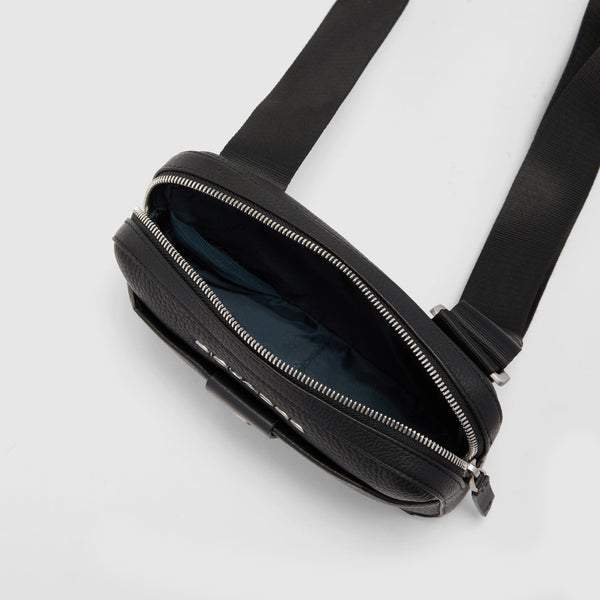 Pochette uomo in pelle con tracolla - 4