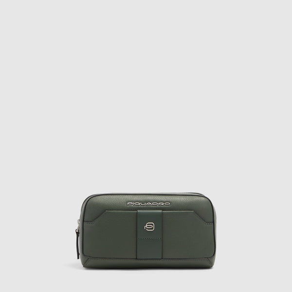 Pochette uomo in pelle con tracolla - 1