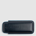 Leather Cigar Case with Two Compartments