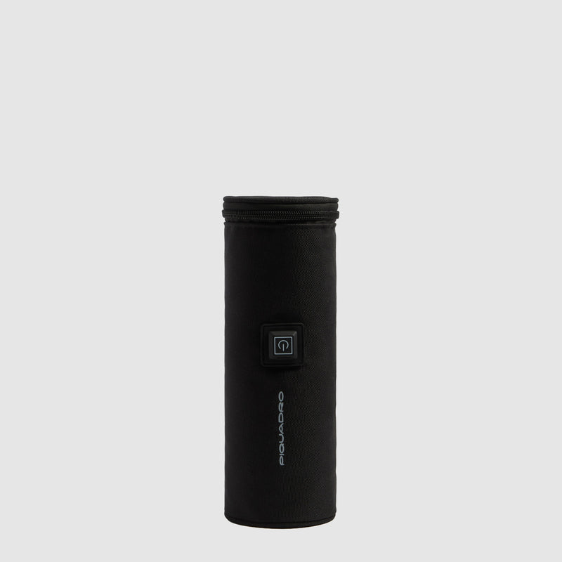 Heated Bottle Holder in Water-Resistant Fabric