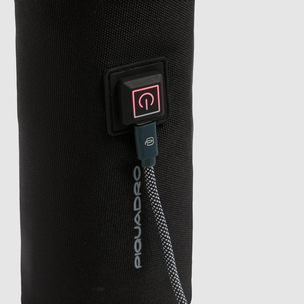 Heated Bottle Holder in Water-Resistant Fabric - 4