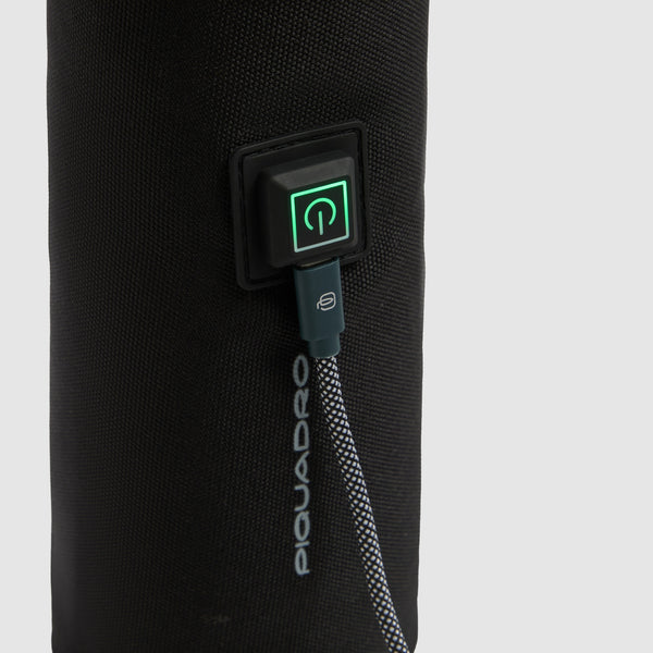 Heated Bottle Holder in Water-Resistant Fabric - 6