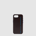 MagSafe® Leather Case for iPhone® 17 – Blue Square