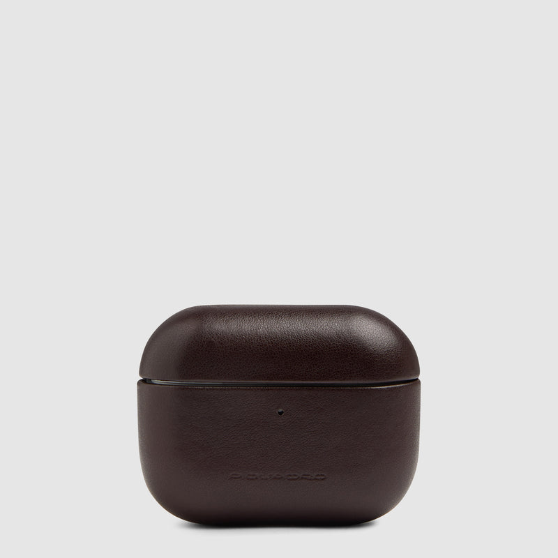 Custodia in pelle per Airpods PRO 3 - caoba