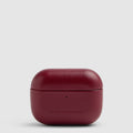 Leather AirPods® Pro 3 Case - Red