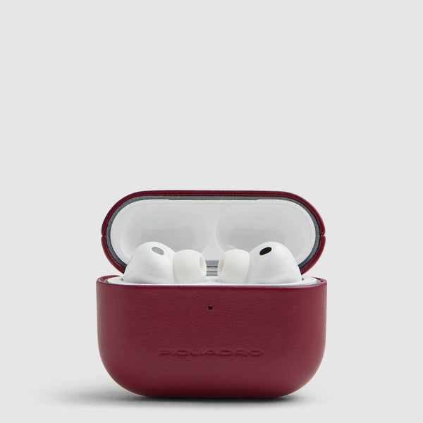 Leather AirPods® Pro 3 Case - Red - photo 2