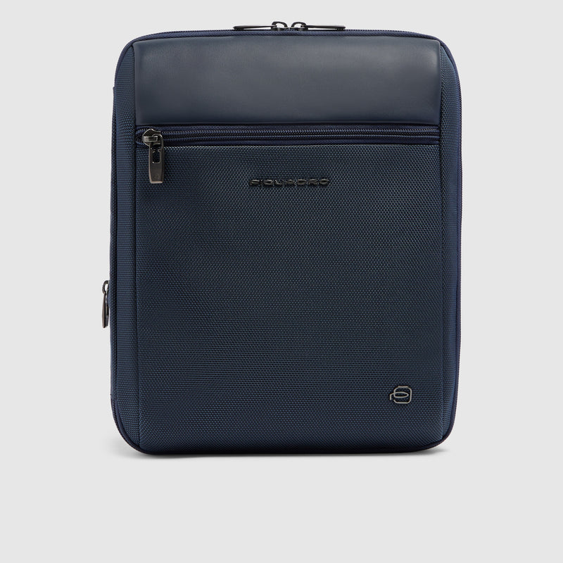 Expandable Bag, Wearable as a Backpack or on the Shoulder - Blue
