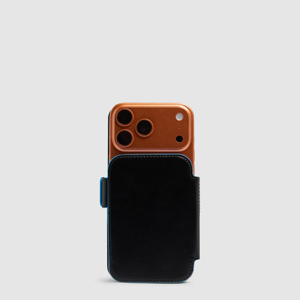 MagSafe® Leather Card Wallet with RFID Protection - 1