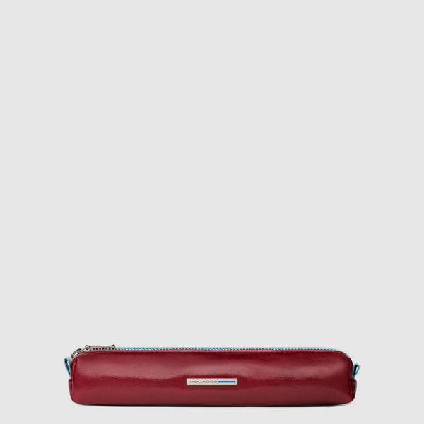 Astuccio portapenne in pelle