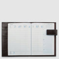 Leather Weekly Planner, 11 Card Slots