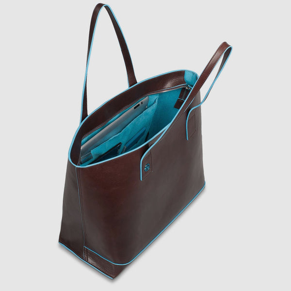 Shopping bag with iPad®mini compartment