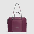 Women's 14" Laptop Tote in Recycled Fabric & Leather