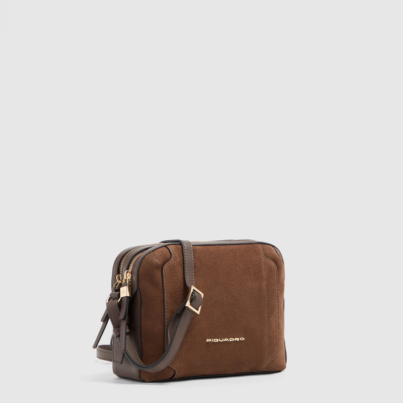 Camera Case Leather Crossbody Bag for Women