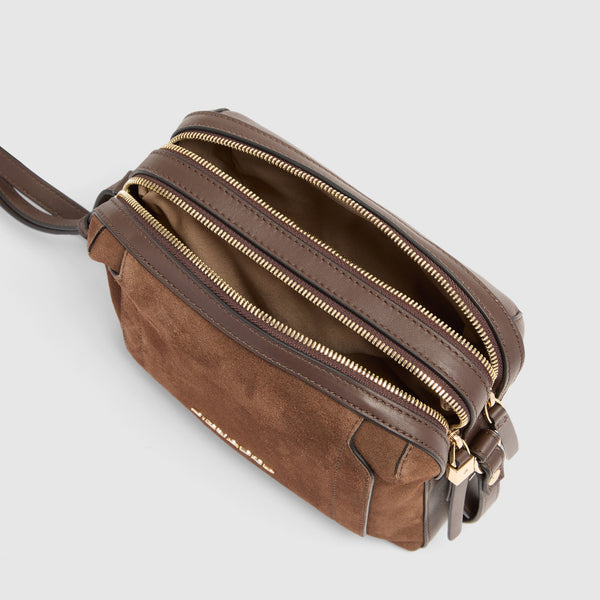 Camera Case Leather Crossbody Bag for Women - 4