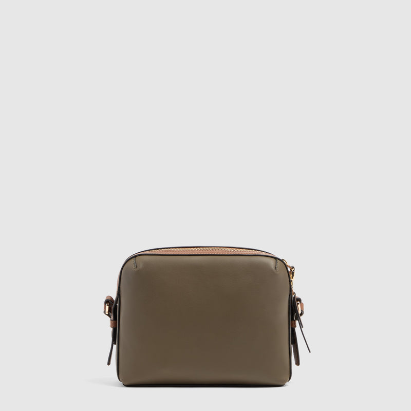 Camera Case Leather Crossbody Bag for Women