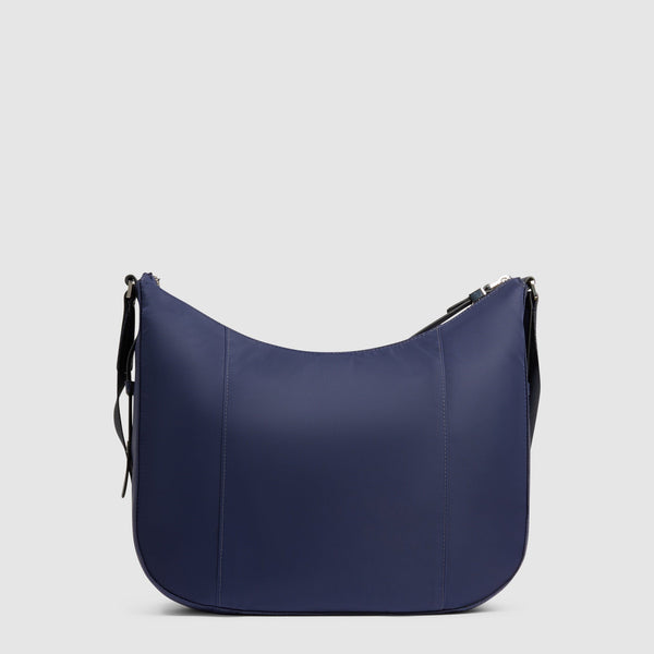 Women's shoulder bag in recycled textile - 3
