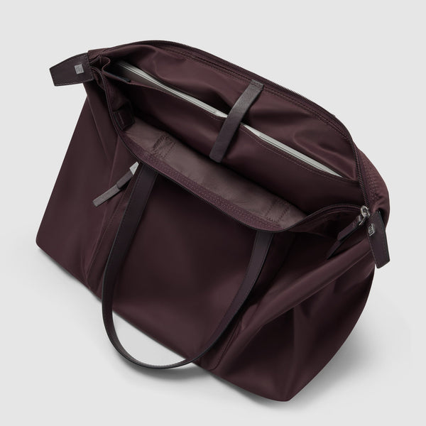 15.6" Laptop Bag in Recycled Fabric & Leather - 6