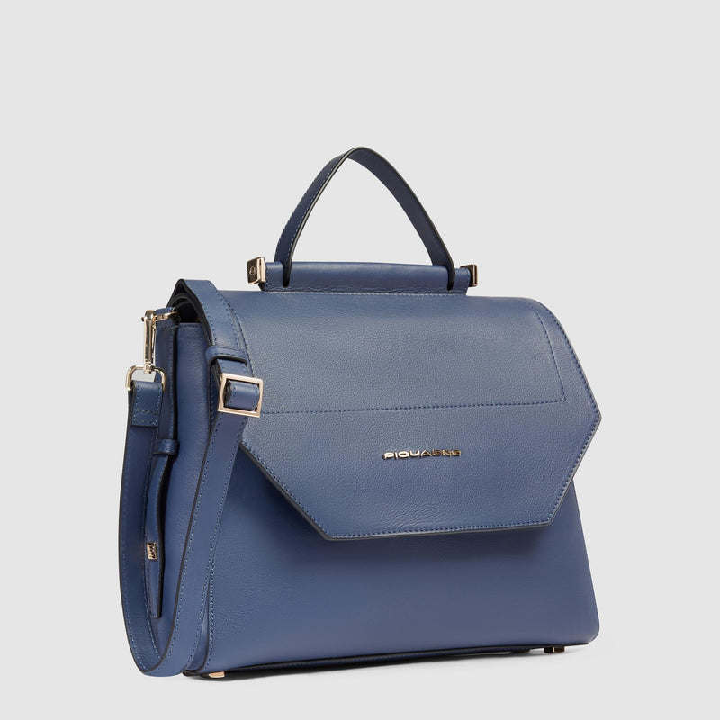 Borsa donna modello satchel
