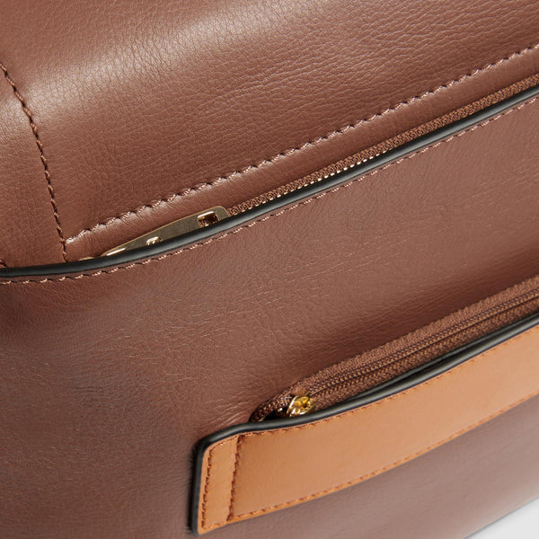 Borsa donna modello satchel in pelle porta pc 14" 