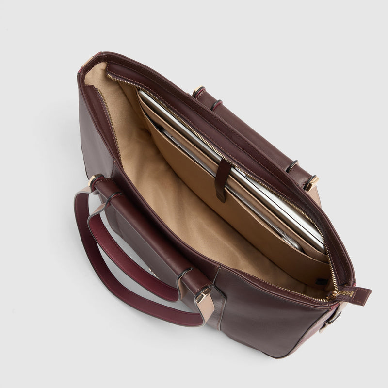 Leather Laptop Tote 14" with RFID Protection