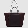Women's Laptop Bag in Recycled Nylon and Leather
