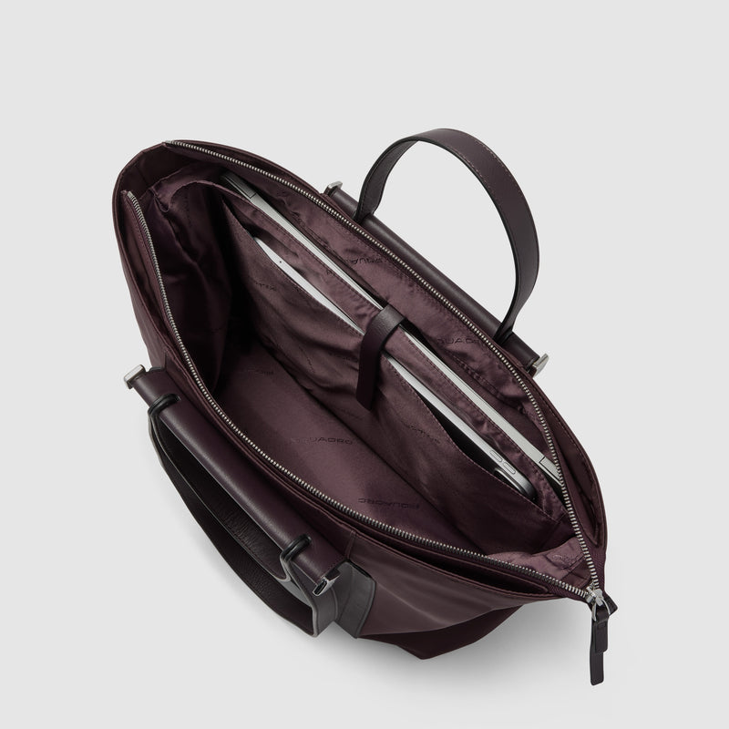 Women's laptop bag 14" in recycled textile
