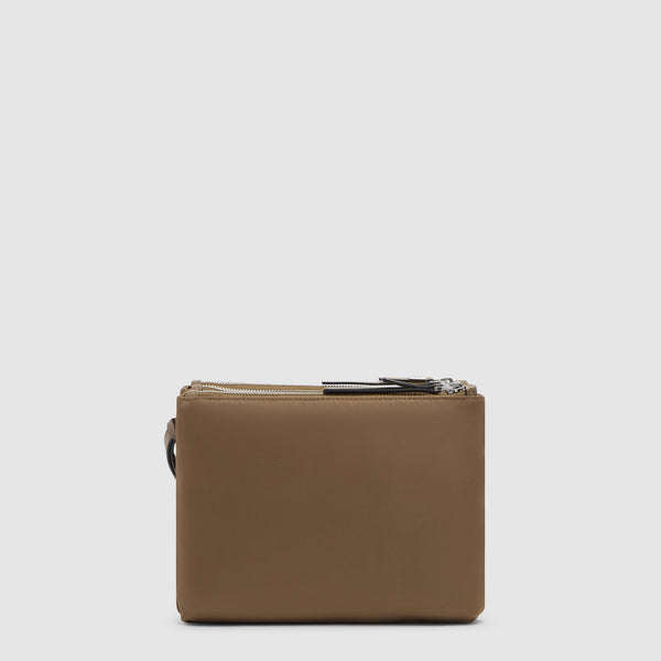 Women's Recycled Fabric Shoulder Bag with RFID Protection - 3