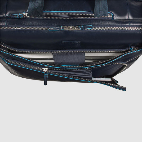 Cabin suitcase with garment sleeve