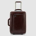 Leather Cabin Trolley with 15.6" Laptop Sleeve