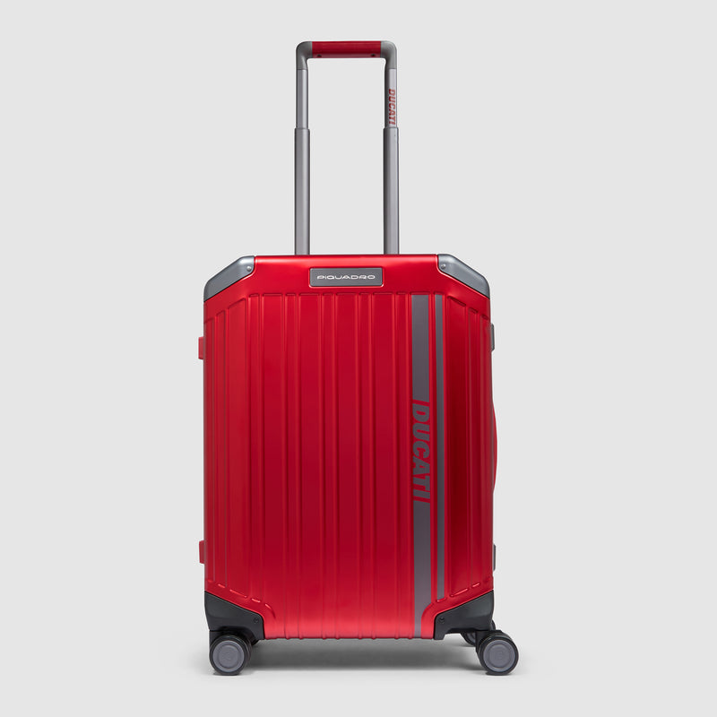 4 wheel cabin suitcase "Piquadro x Ducati"