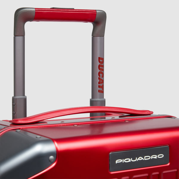 4 wheel cabin suitcase "Piquadro x Ducati"